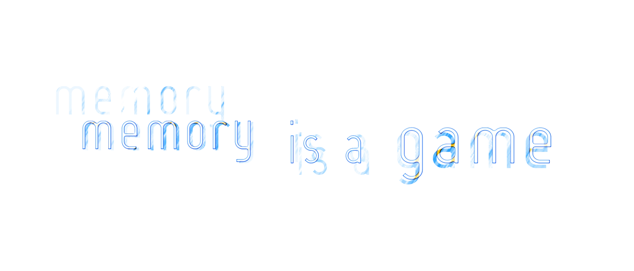 Memory is a Game logo