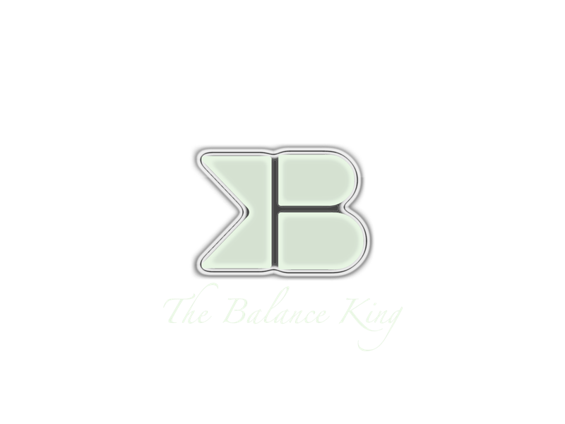 The Balance King — sigil and wordmark